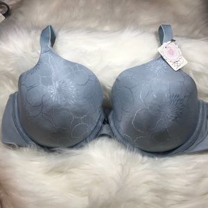 💐Vanity Fair 38D Padded Underwire Support Blue